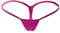 JFAN Perizoma Donna G-String Slip Mutande Tanga Intimo Jockstrap Estate Elastico Thong Rosa Rossa XL