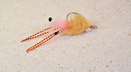 Mustad Salzwasser-Duratin-Haken, 3 Karat – Spawning Shrimp Flies – Haken #2