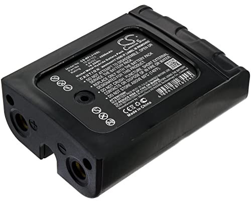 TCTK Akku 4000mAh Kompatibel mit [Geo-Fennel] Rotationslaser FL 210 Ersetzt 10-07103