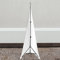 WedDecor White Double Sided Stretchable Tripod DJ Speaker Stand Cover for Weddings, Banquets, Birthdays, Reception, Parties, Special Events, Washable, 5pcs