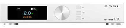 S.M.S.L D400EX MQA DAC AK4499EX AK4191X1 XMOS XU-316 Bluetooth 5.0 DSD512 RCA/XLR LDAC APTX/HD Decoder High Resolution Audio DAC