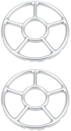 XPEX Paquete de 2 adaptadores para Estufa de Gas, Anillo de Estufa de Gas, Anillo de Soporte Antideslizante, Estufa de Gas, Estufa de Gas, cafetera Caliente Moka (6,1 pulgadas/15,5 cm)