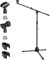CAHAYA Universal Metal Microphone Stand Tripod Boom Sheet Microphone Stand CY0330