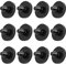 JNNJ Pedale Del Freno Stopper Pad, Pedale Della Frizione Stopper, Stopper di Riparazione di Tappo Dell'interruttore Del Freno, Fibbia Della Lampada Del Freno di Arresto in Plastica(Nero)