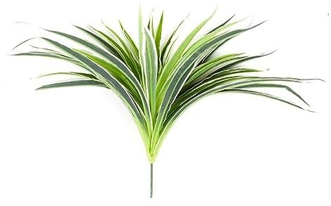 Wshao store Künstliche Kunststoff-Monstera, Kleiner Baum, Grüne Pflanze, Hausgarten, Wand, Gras, Dekoration, Gefälschte Tropische Grünpflanze, Topfpflanzen (Color : 50 leaves 25cm white)