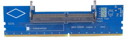 Yusat Professioneller Laptop DDR4 SODIMM zu Desktop DIMM Memory RAM Connector Karten Konverter Adapter