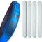 Protector Pala de Padel Transparente, Resistente y Rugoso, Accesorios de pádel, Protector Pala Padel Ligero y de fácil sustitución, 35mm x 370mm, Funda Pala Padel, Protección Esencial (4 UNID)