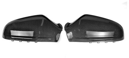 Spiegelkappen Für Opel Für Vauxhall Für Astra H 2004-2009 Auto Rückspiegel Ersatz Seite Spiegel Abdeckung Flügel Kappe Trim Carbon Faser Rückspiegelkappe