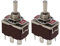Create idea 2Pcs 6 Pines 3 Posiciones Interruptor de Botón Basculante Reinicio Doble Basculante Instantáneo Interruptor Encendido/apagado/encendido para Sistema Eléctrico AC 250V15A