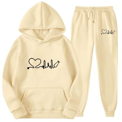 Lounge Outfits for Women Beige