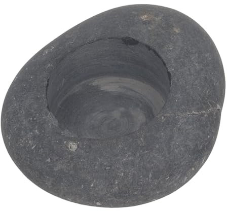 Candlers à thé Pebble Tea, Bougeoir en Pierre Faits à la Main pour Les Bureaux