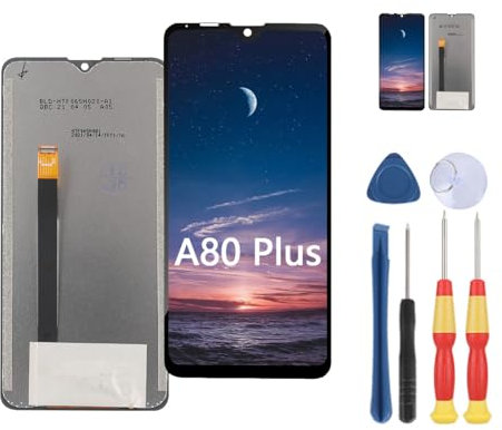 MinTroSD Écran tactile pour Blackview A80 Plus LCD de rechange avec outils.