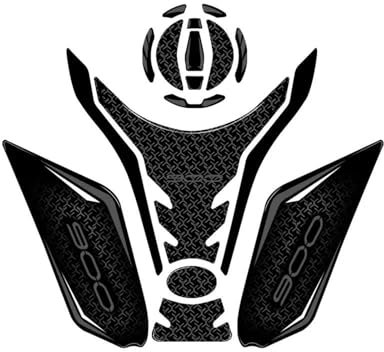 DTASMBD Protezione Serbatoio Antiscivolo Adesivi Laterali per Serbatoio Carburante per Moto per Kawasaki Z900 Z 900 Adesivi per Protezione Serbatoio Adesivi Serbatoio Carburante(Colore 3)