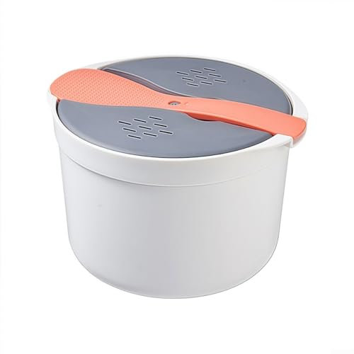 Multifunctional Microwave Steamer Pot for Cooking Rice, Vegetables, and Soup, Perfect for Travel and Road Trips