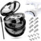 Faux Cils Magnetique Naturel Faux Cils Magnetique avec Pince Cils Magnetique Naturel Faux Cils Aimantés Faux Cils Magnétique Demi Faux Cils Magnetique Magnetic Eyelashes Pour Date, Party