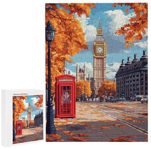 Puzzles 4000 Pieces for Adults jigsaw Puzzles for Adults 4000 Piece Puzzle Challenging & Brainteasing Educationa Game for The Whole Gifts for Men, jigsaw Puzzle Theme: (The Big Ben In London) h-549