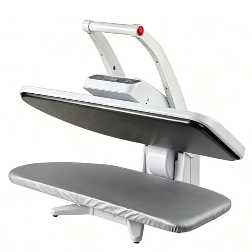 Prensa de Planchado Inteligente 1800W, Ideal para Costura y Patchwork con Gran Superficie 80cm, Elimina Arrugas Difíciles en Algodón y Lino, Protección Pro Seguro
