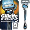 Gillette Fusion 5 ProShield Chill Rasierer Herren mit Trimmerklinge für Präzision und Gleitbeschichtung, Rasierer + 1 Rasierklinge