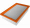 Filtre plissé plat | 239 x 140 x 56 mm | Classe de filtration M | Polyester non tissé | Convient pour Kärcher 6.904-360, Bosch 2 607 432 034, Flex 369.829, H 203863, 2121387