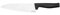 Fiskars Kochmesser, Hard Edge, Elegantes Design, Gesamtlänge: 33,1 cm, Rostfreier Stahl/Kunststoff, 1051747