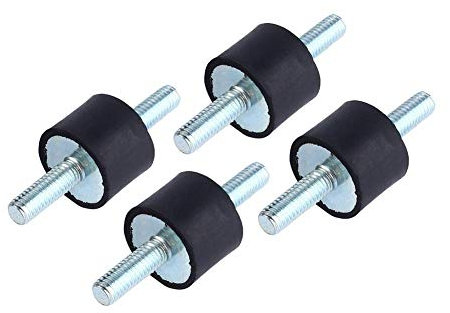 Gummilager Luftkompressor Pumpenlager Anti-Vibrations Gummilager Stoßdämpfer M6 20 * 15 für Luftkompressoren Dieselmotoren