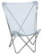 Lafuma MOBILIER - Faltbarer Butterfly Chair POP UP - Strapazierfähiges & Abnehmbares Batyline®-Gewebe - Außenstuhl für Terrasse, Lounge, Garten - 1 Position, Höchster Komfort, Made in France - Blau