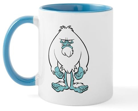 CafePress Disgruntled Yeti Mug 11 oz (325 ml) Ceramic Coffee Mug