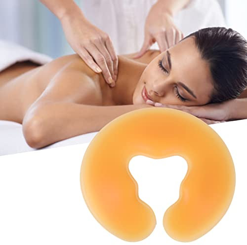 Silikon Kissen für Gesichtsauflage und Körpermassage - Spa Beauty Kissen mit Gel-Pad für Entspannung am Bett oder Massagetisch