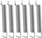 Be In Your Mind 6PCS Chitarra Silenziosa Tremolo Bridge Springs Compatibile con Floyd Rose ST/Stratocaster Style Chitarra Elettrica Strumenti Musicali Accessori Argento