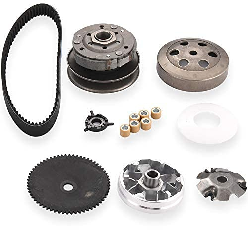 50cc Moped Clutch Kit | 139QMB GY6 Engine | 49cc Scooter Variator | 50cc Scooter Clutch 669 18 30 Belt Drive TaoTao Kazuma Roketa SUNL