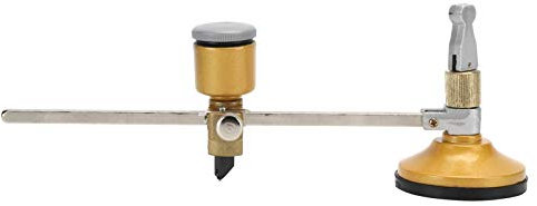 Tagliavetro Taglierina Circolare Professionale, Taglia vetro circolare per vetri bussole regolabili da 400 mm Tipo Taglierina circolare circolare in vetro con ventosa per la casa