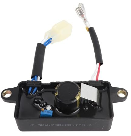 Stabilizzatore di Tensione del Generatore, Regolatore di Tensione del Generatore Monofase 2,8 KW, Pezzi di Ricambio del Generatore, Alta stabilità, Risposta Rapida