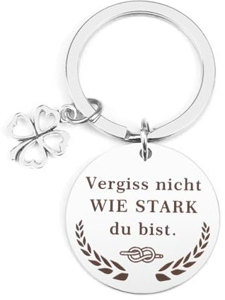 Mutmacher Geschenk Schlüsselanhänger,Motivationsgeschenke,Freund Geschenk,Sohn Geschenke,18 Geburtstag Mädchen,Geschenk Beste Freundin Geburtstag,Geschenk für Freundin Zu Weihnachten,Freund Geschenk
