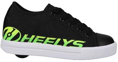 Heelys Unisex Kinder Klassisch Schuhe mit Rollen, schwarz/grün
