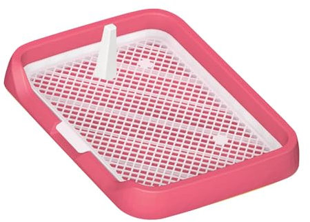 AWHAO Bandeja para Orinal para Perros pequeños y medianos, para Entrenamiento Interior de Mascotas, Inodoro para Entrenamiento de Perros en Interiores