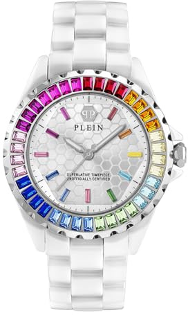 Philipp Plein Damen Analog Quarz Armbanduhr Plein Heaven
