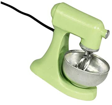 BESTonZON Licuadora de casa de muñecas Mini batidora batidora Juego de niños Manualidades niño Crafts for batidoras decoración Mini Juguete de simulación Mini Juguetes de simulación