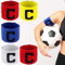 Landrain 5 Stück Kapitänsbinde Kinder Fussball, Multicolor Fußball Kapitän Armbands