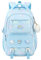 FANDARE Mädchen Kinderrucksack Schulrucksack Damen Rainbow Schulranzen mit reflektierendem Streifen Schultasche Rucksack Büchertaschen Tagesrucksack Schule Daypacks Blau