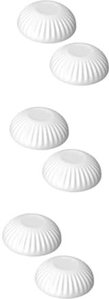 DIYEAH 6pcs Noise Reducing Door Handle Bumper Wall Shield Door Stopper and Furniture