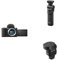 Sony ZV-E10 II | Vlog Camera APS-C con Obiettivo Intercambiabile + GP-VPT2BT - Shooting Grip Bluetooth + ECM-M1 - Microfono Shotgun Sony