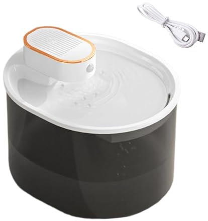 Fontaine d'eau automatique pour chat, chien, distributeur d'eau pour boire – Distributeur d'eau automatique avec filtre/détecteur de mouvement/pompe silencieuse 3 L pour chats, chiens, plusieurs