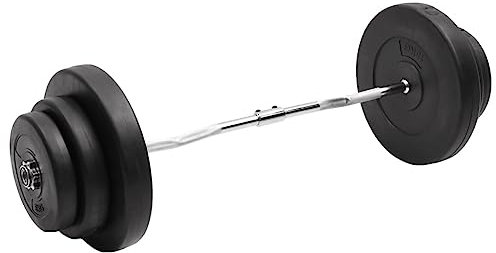 Übung & Fitness Curl Langhantel mit Platten 60 kg Gewichtheben