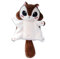 KUKUShining Niedliches Flughörnchen Plüschtier, Kuschelweiches Spielzeug für Kinder Erwachsene Entspannung Geschenk Realistische Deko Haus Auto(Brown)