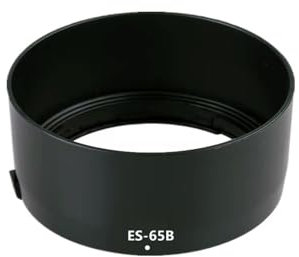 Pare-soleil ES 65B compatible avec Canon R10 R8 R6 R5 avec objectif RF 50 mm f/1.8 STM, remplace le pare-soleil ES-65B