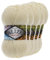 5 x 100g Strickgarn Strickwolle Alize Burcum uni/einfarbig, wähle deine Farbe, Farbe:01 cream