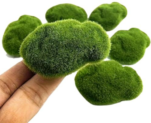 Générique Boules de Mousse Aquarium Décor Artificielle – Lot de 5 – Effet Réaliste – pour Eau Douce & Crevettes