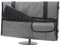 Monitor Case, Protective Monitor Travel Carrying Case, Adjustable Laptop Desktop Sleeve with Soft Flannel Lining, Computer Accessories Organizer for Screen, Keyboard, Cables