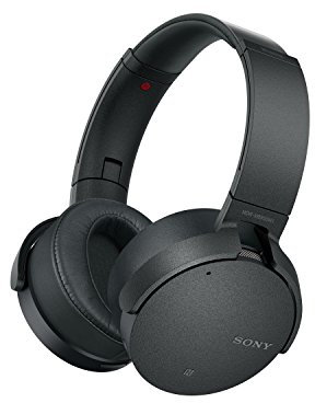 Sony MDR-XB950N1B Cuffie Wireless con Noise-Cancelling, Bluetooth e NFC, Microfono, Extra Bass, Nero