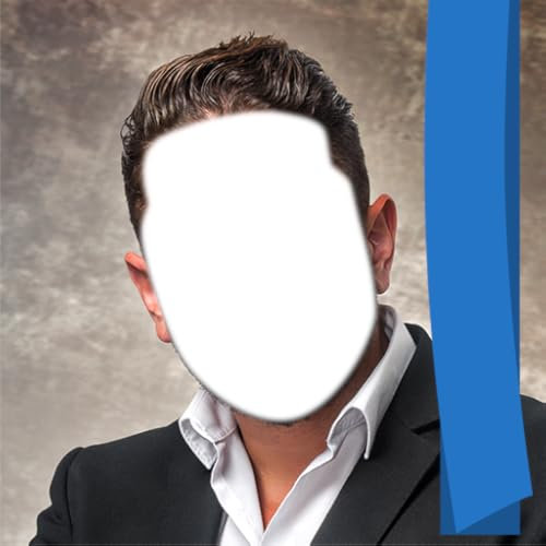 Mann-Frisur-Foto-Montage